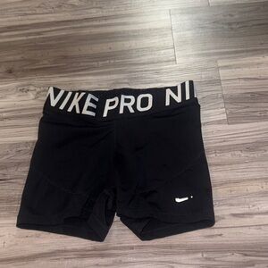 Nike Pro Women's Athletic Black Shorts